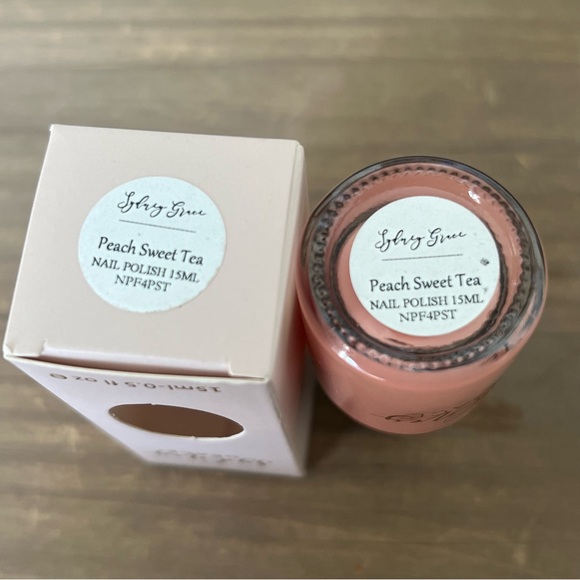 5 for $10 - Peach Sweet Tea Sydney Grace Nail Polish - Picture 2 of 2
